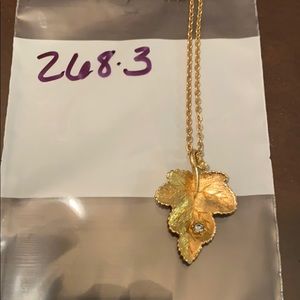Gold Leaf necklace